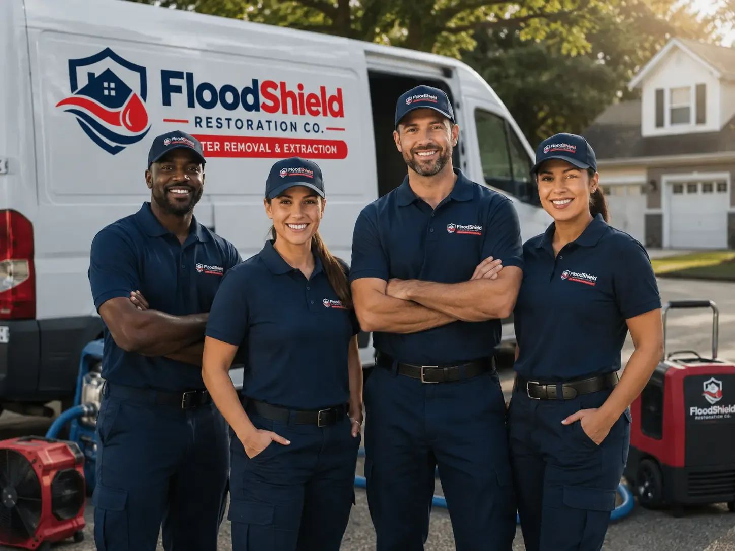 Flood Damage Restoration company in Dunlevy, PA